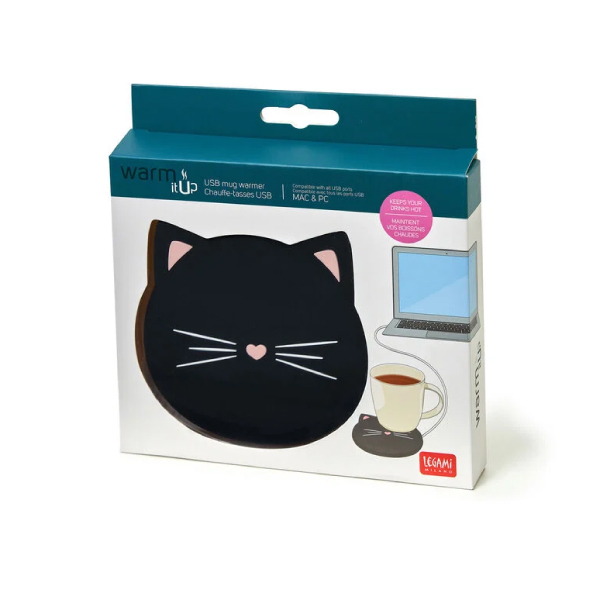 CALIENTA TAZAS GATITO