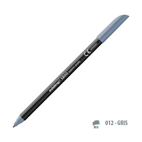 Rotulador Edding Gris 012