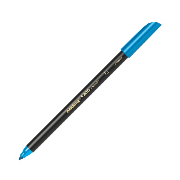 Rotulador Edding Metalizado Azul 073