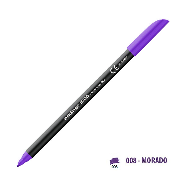 Rotulador Edding Morado 008