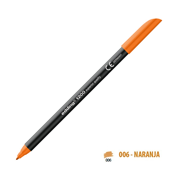 Rotulador Edding Naranja 006