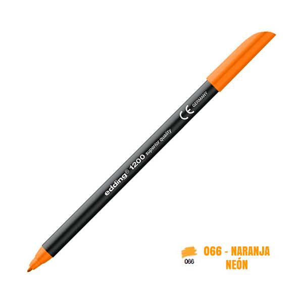 Rotulador Edding Naranja Flúor 066