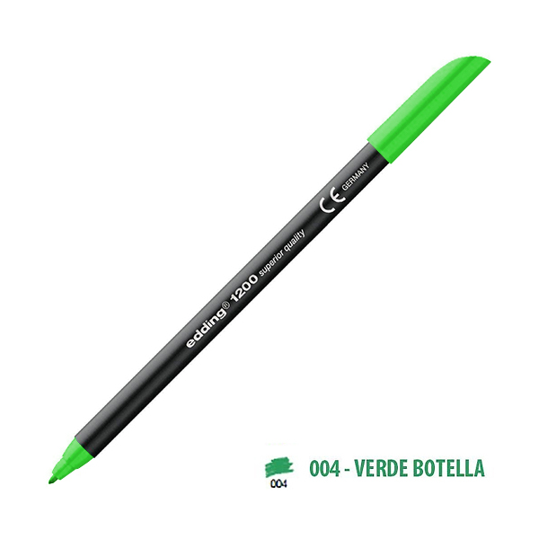 Rotulador Edding Verde Botella 004