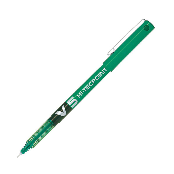 PILOT V5 HI-TECPOINT VERDE