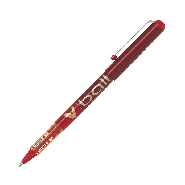 PILOT V BALL ROJO