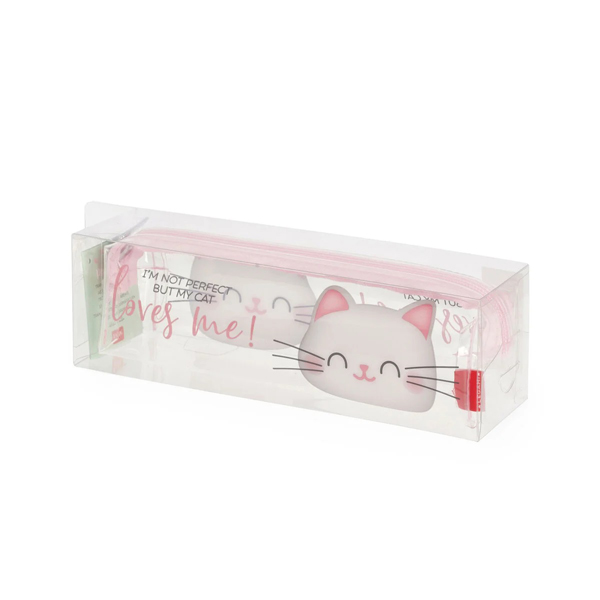 Estuche Transparente - KITTY - Legami