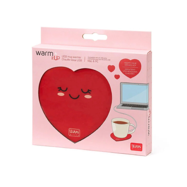 CALIENTA TAZAS CORAZÓN