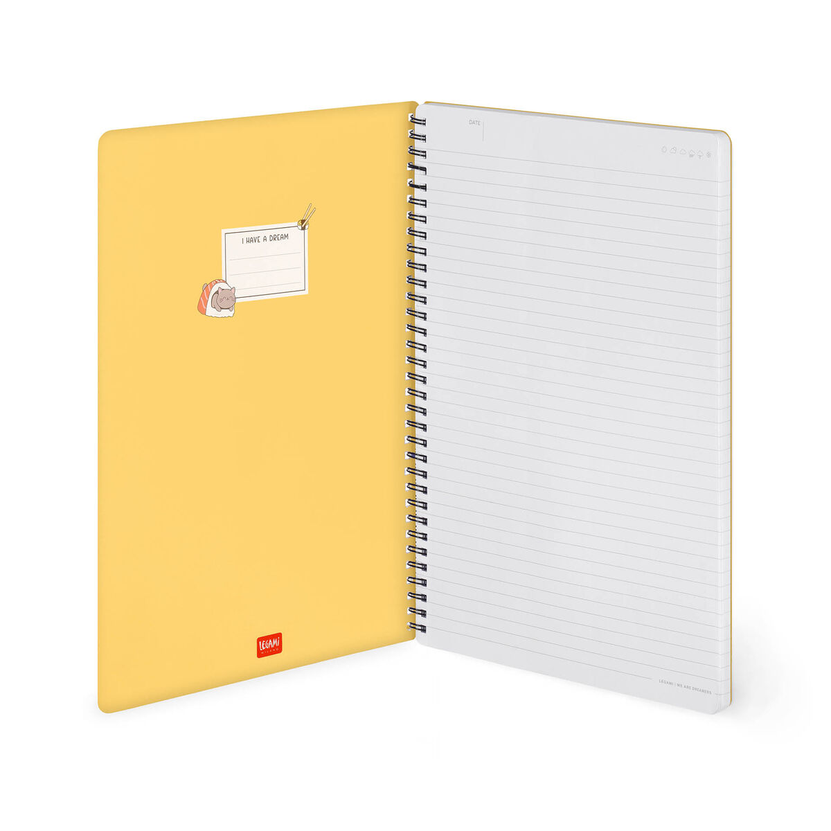 Libreta Sushi Cat Legami