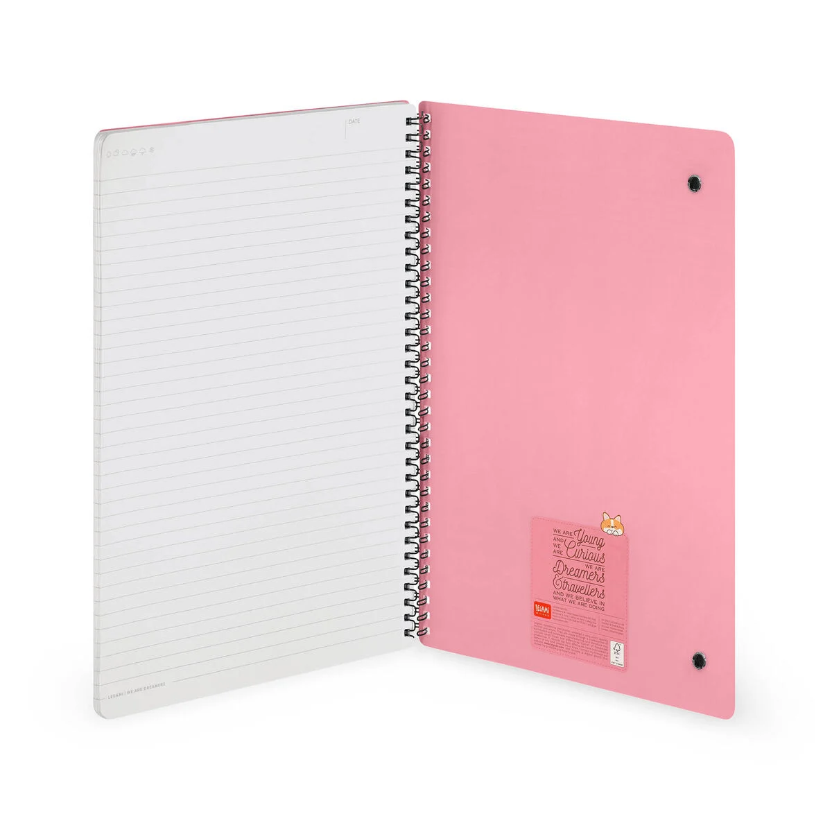 Libreta Green Corgi Legami