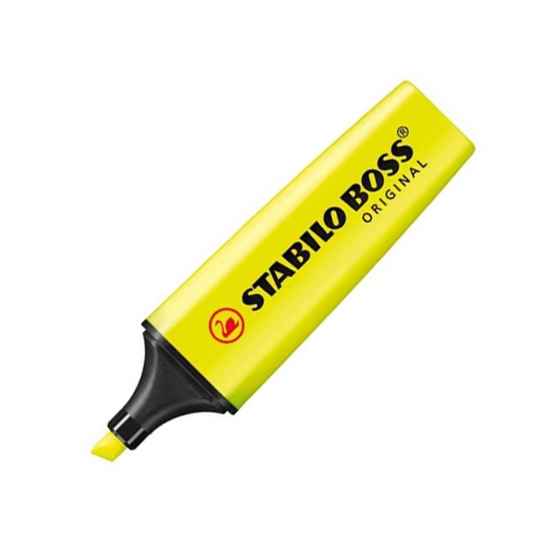 STABILO BOSS FLÚOR AMARILLO 70/24