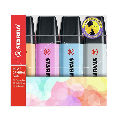 STABILO BOSS Pastel x4 (70/4-4)