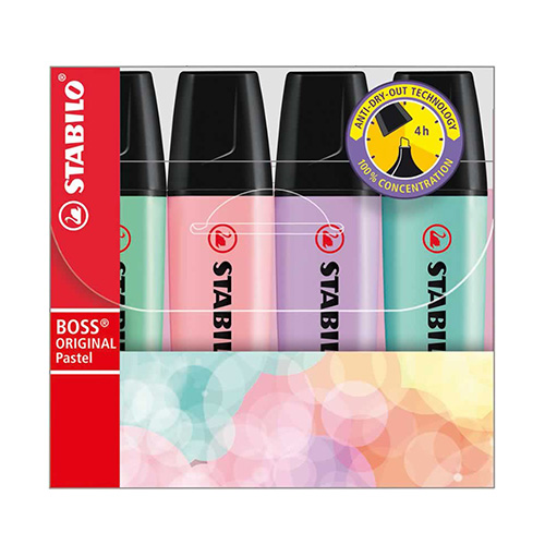 STABILO BOSS Pastel x4 (70/4-2)