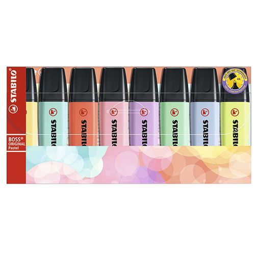 STABILO BOSS Pastel x8 (70/8-3)