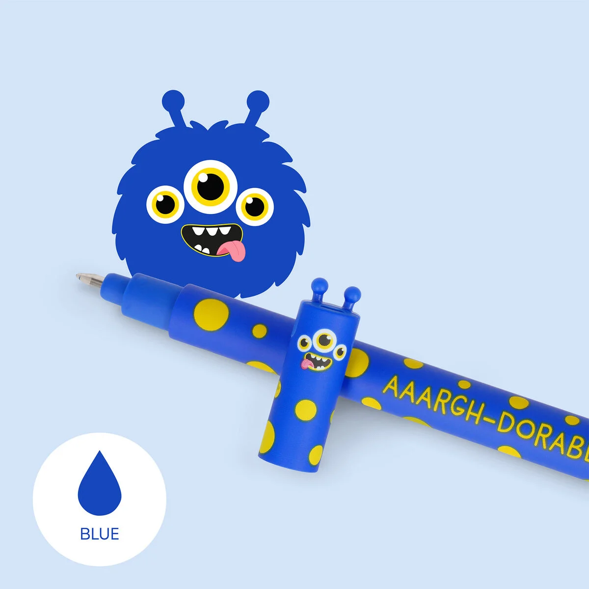 Bolígrafo de Gel Borrable - Monster - Erasable Pen