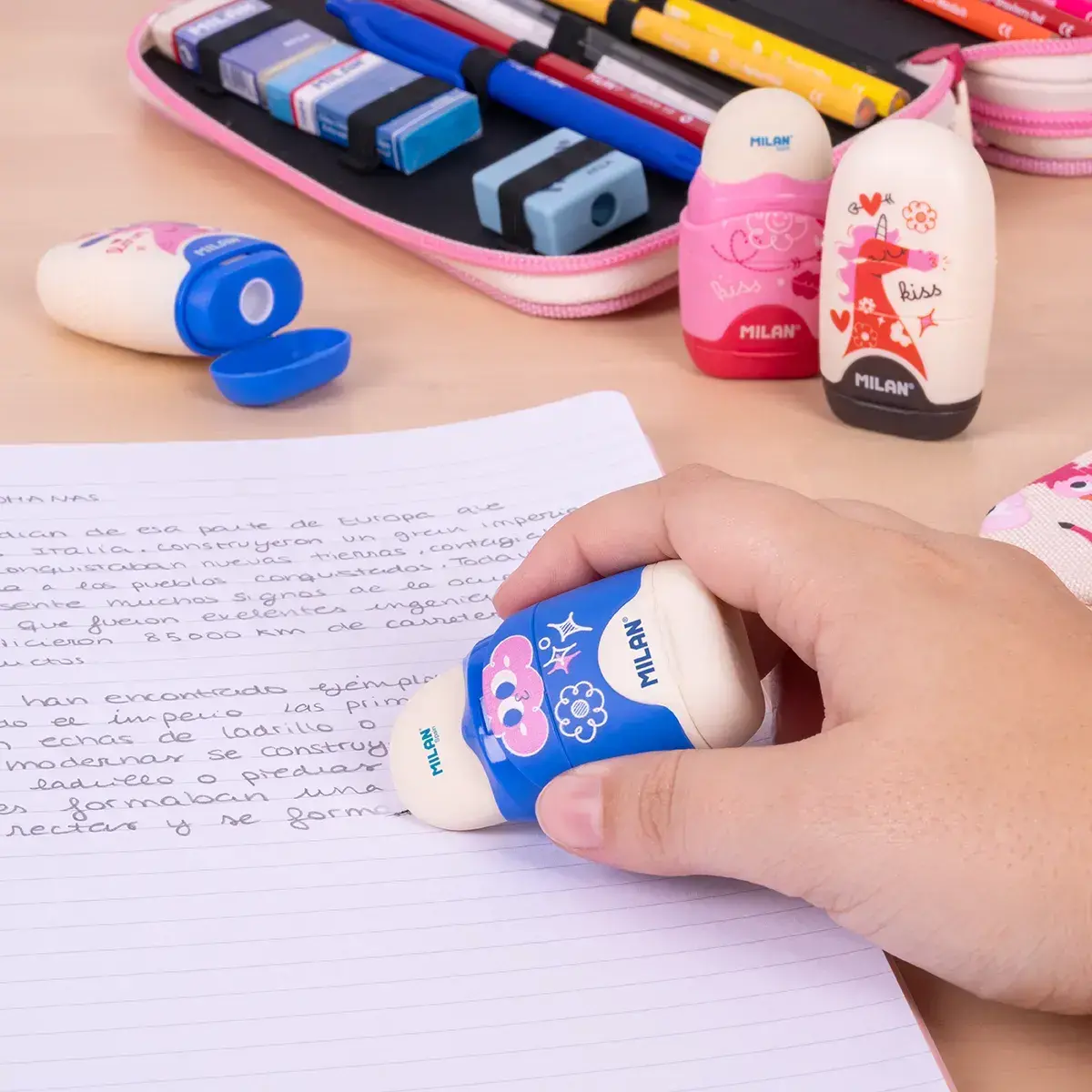 Goma + Sacapuntas Flowicorn