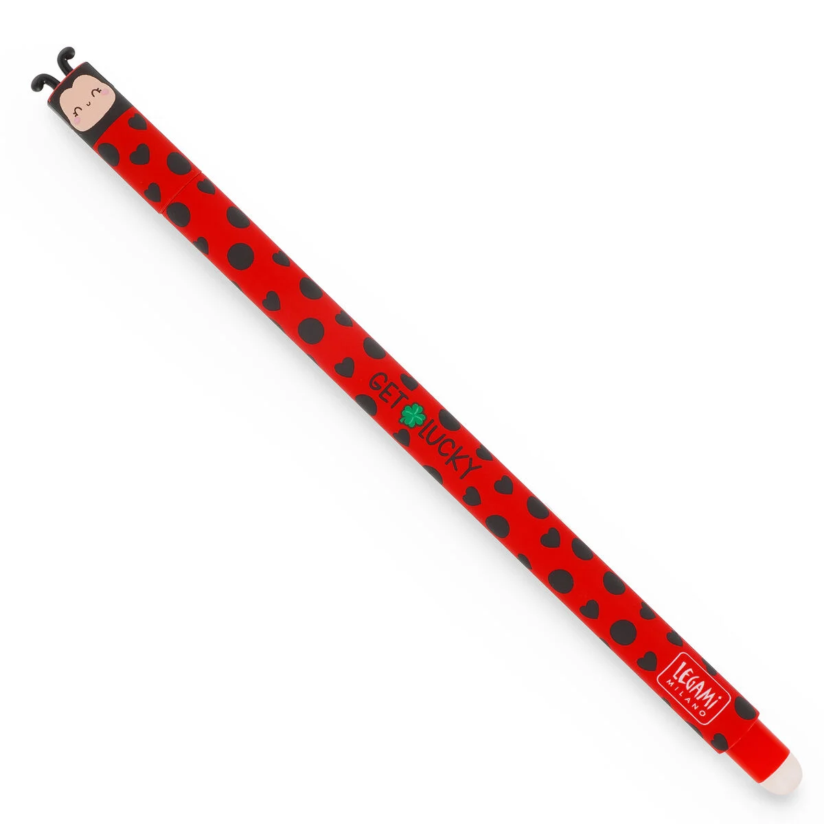 Bolígrafo de Gel Borrable Ladybug «Get Lucky»