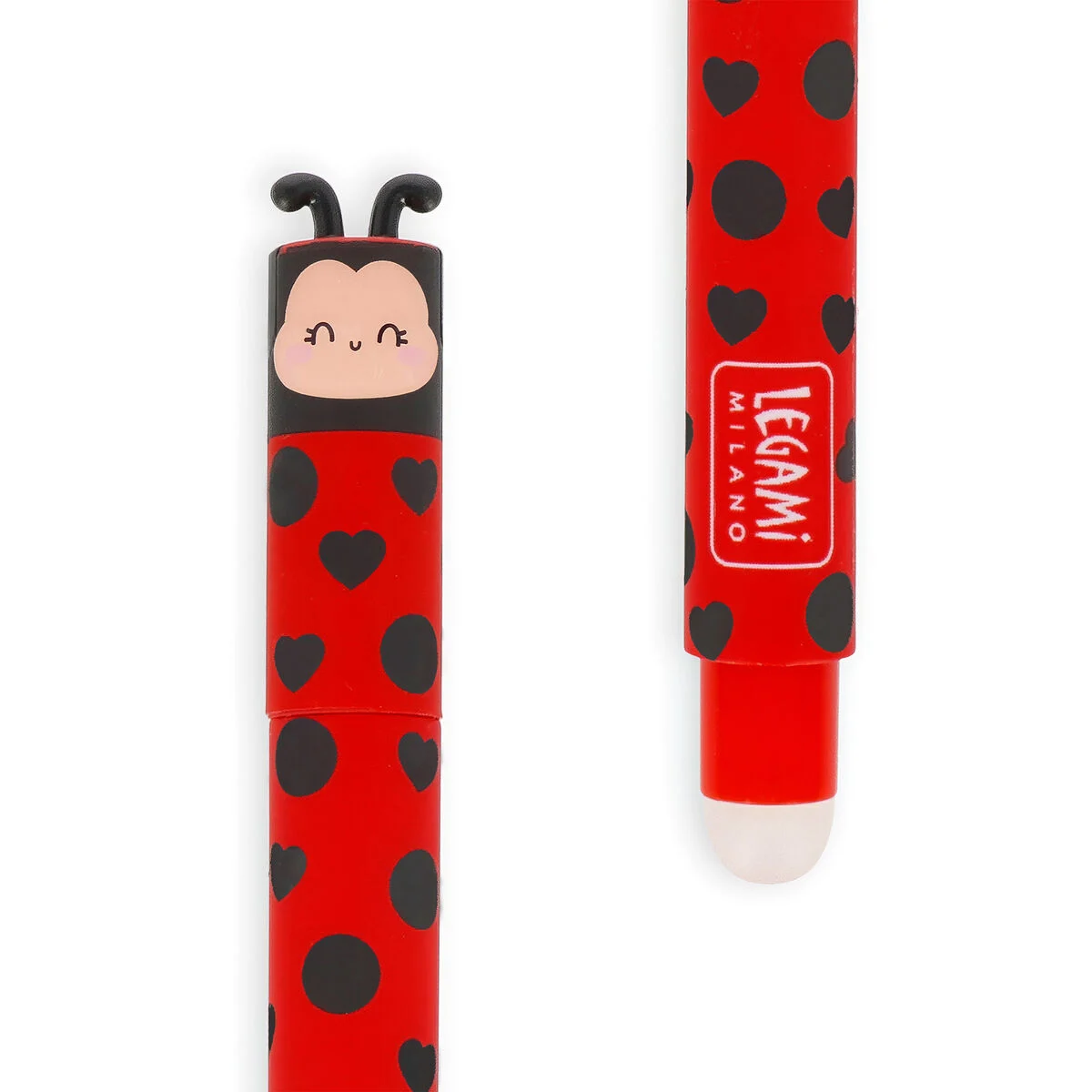 Bolígrafo de Gel Borrable Ladybug «Get Lucky»