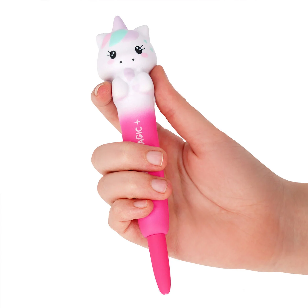 Bolígrafo de Gel Antiestrés Unicorn «Believe in Magic»