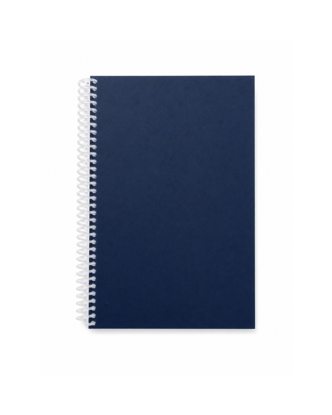 Libreta A5 Puntos Azul Marino/ Perla