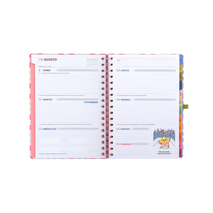Agenda Semanal - Vive hoy, planea siempre