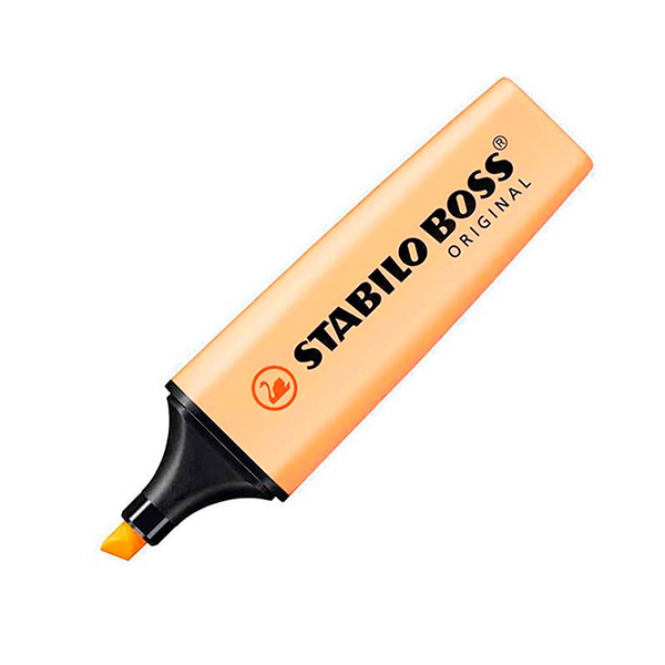 STABILO BOSS PASTEL NARANJA PALIDO 70/125